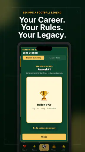 My Legacy: Carrière Football screenshot 8