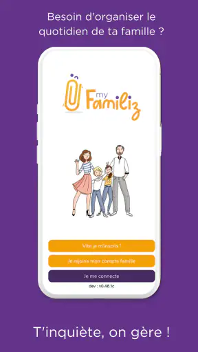 MyFamiliz, agenda familial screenshot 1