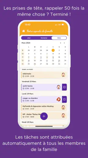 MyFamiliz, agenda familial screenshot 3
