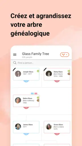 MyHeritage: Arbre généalogique screenshot 2
