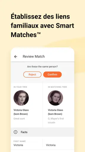 MyHeritage: Arbre généalogique screenshot 5