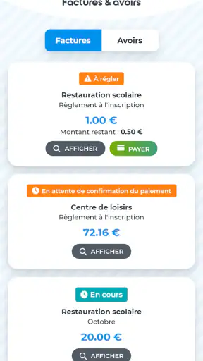 MyPérischool screenshot 2