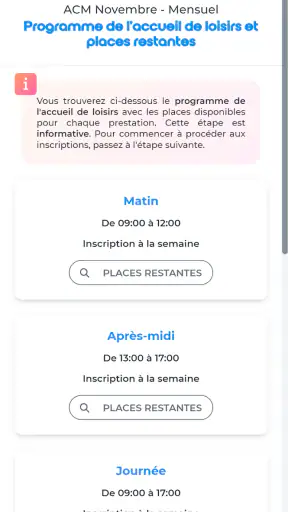 MyPérischool screenshot 3