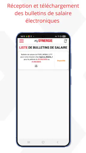mySynergie – Intérimaires screenshot 3