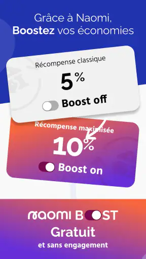 Naomi I Cashback & Réductions screenshot 10