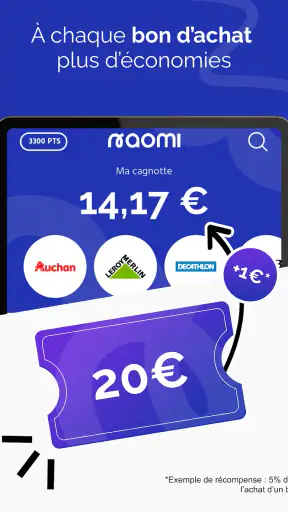 Naomi I Cashback & Réductions screenshot 9