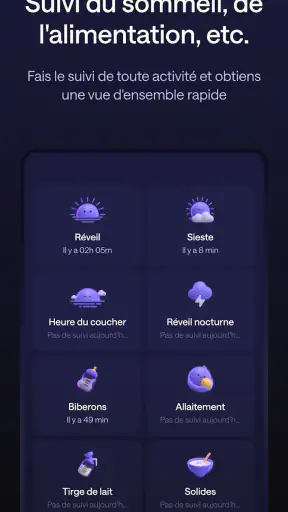 Napper: Horaires de sommeil screenshot