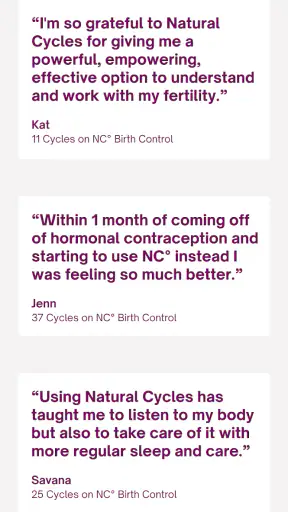 Natural Cycles° screenshot 8