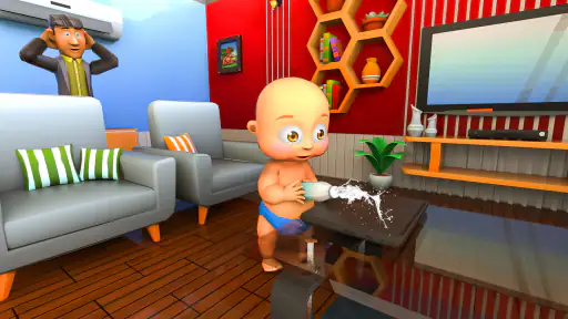 Naughty Boy: Daddy Prank Game screenshot 8