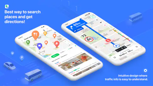 NAVER Maps, Navigation screenshot 1