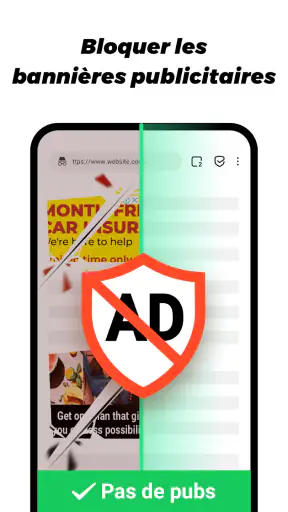 FREE ADBLOCKER BROWSER screenshot 2