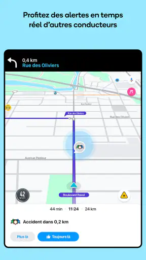 Navigation Waze et trafic screenshot 10