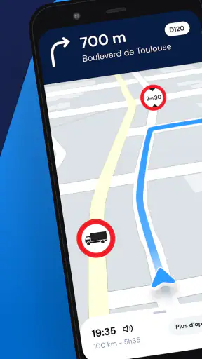 NavXL – GPS Poids Lourd screenshot 2