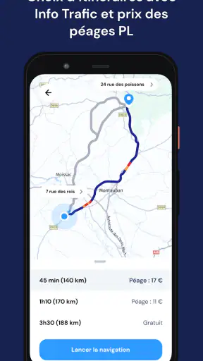 NavXL – GPS Poids Lourd screenshot 6