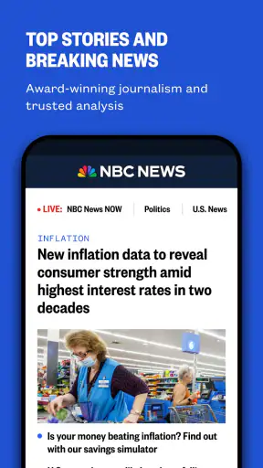 NBC News: Breaking News & Live screenshot 1