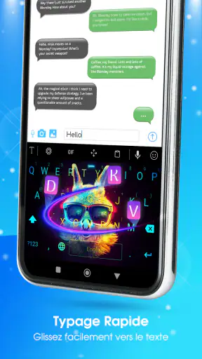 Neon LED Keyboard: Clavier LED screenshot 12