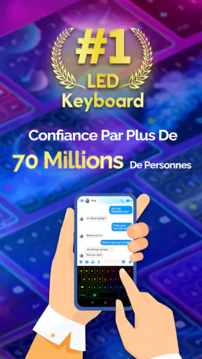 Neon LED Keyboard: Clavier LED screenshot 8
