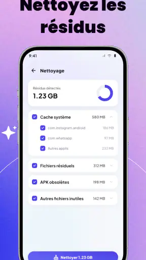 Nettoyeur Facile & Sécurité screenshot 2
