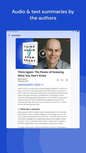 Next Big Idea – Books in 15min screenshot 12