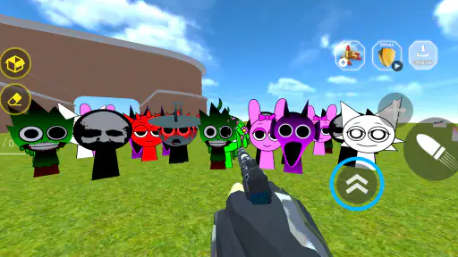 Nextbots In Backrooms: Shooter screenshot 6