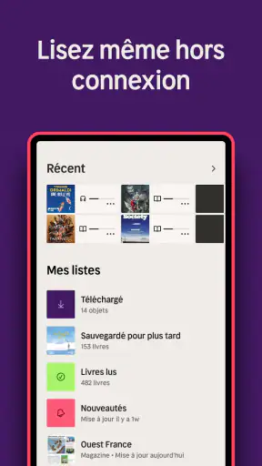 Nextory: Livres audio & ebooks screenshot