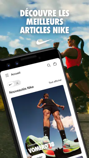Nike : Conçu pour les athlètes screenshot 1