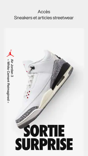 Nike SNKRS: achats sneakers screenshot 1