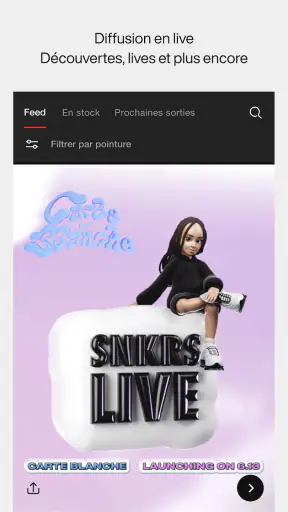 Nike SNKRS: achats sneakers screenshot 4