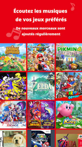 Nintendo Music screenshot 2