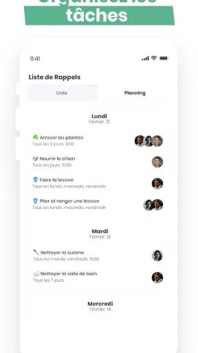 Nipto : Partage du Ménage screenshot 2