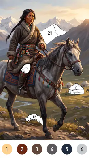 Nomad Color By Number Games screenshot 2