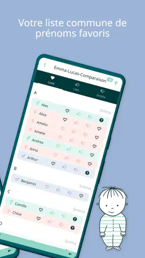 Noms de Bébé / Prénoms 2025 screenshot 6