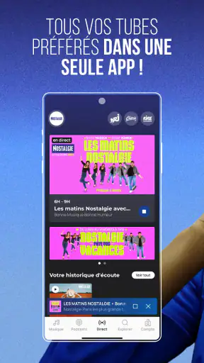 Nostalgie FM, Radio & Podcast screenshot 1