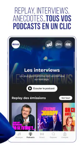 Nostalgie FM, Radio & Podcast screenshot 12