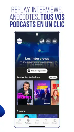 Nostalgie FM, Radio & Podcast screenshot 4