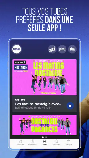 Nostalgie FM, Radio & Podcast screenshot 9