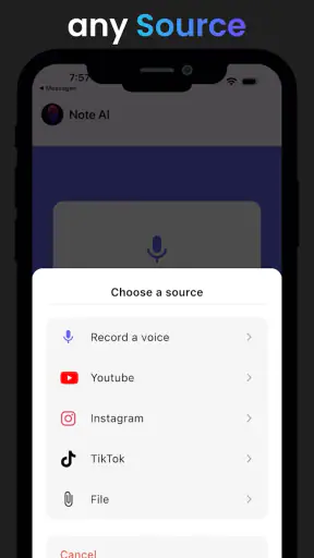 Note AI : basé sur Whisper AI screenshot 5