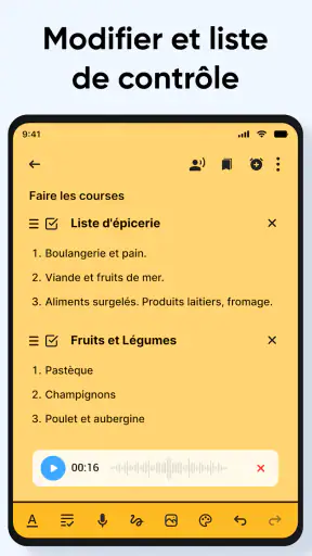 Notes: color Bloc-notes, Memo screenshot 10
