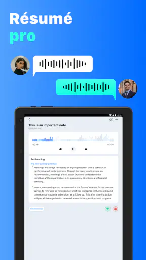 Notes Vocales:NoteFlow screenshot 7