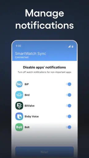 Smartwatch Sync Bluetooth screenshot 12