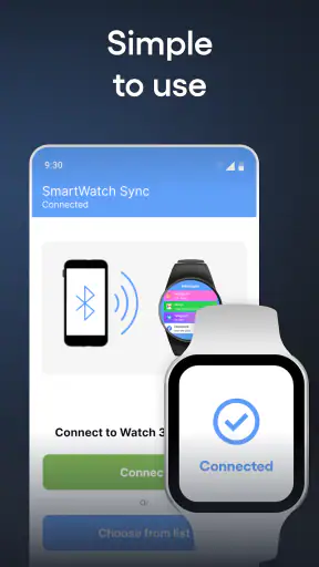 Smartwatch Sync Bluetooth screenshot 2