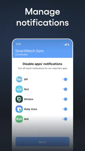 Smartwatch Sync Bluetooth screenshot 6