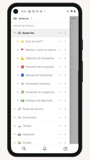 Notion : Notes, Tâches, IA screenshot 5