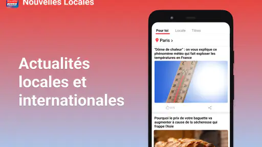 Nouvelles locales - Temps réel screenshot 1
