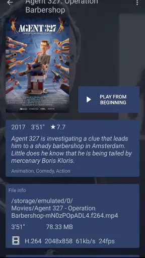 NOVA Video Player screenshot 3