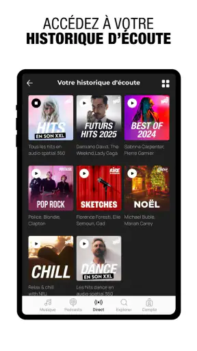 NRJ Radio, Musique et Podcast screenshot 11