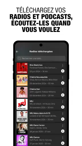 NRJ Radio, Musique et Podcast screenshot 6