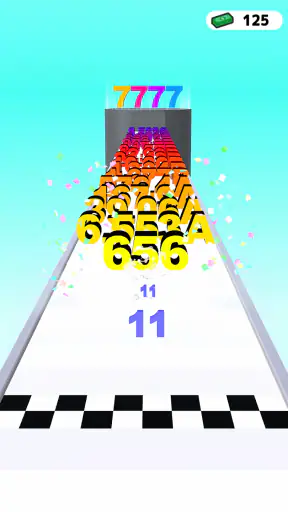 Number Merge Run : Shooting screenshot 2