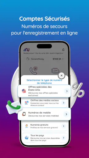 Numéro eSIM: Numéros & Données screenshot 4