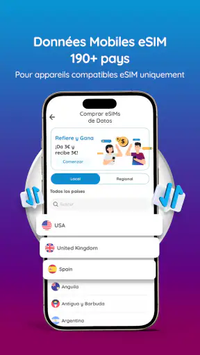 Numéro eSIM: Numéros & Données screenshot 5